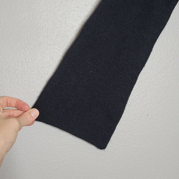 Soft Surroundings Womens Large Cowl Neck Sweater Wool Cashmere Black - Picture 6 of 8